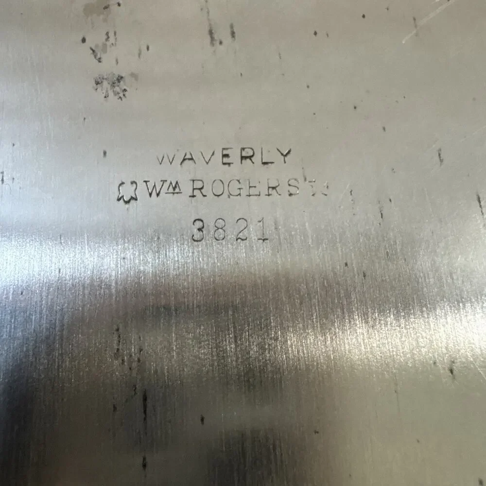 Vintage Wm Rogers Waverly Silver Plated 10.5